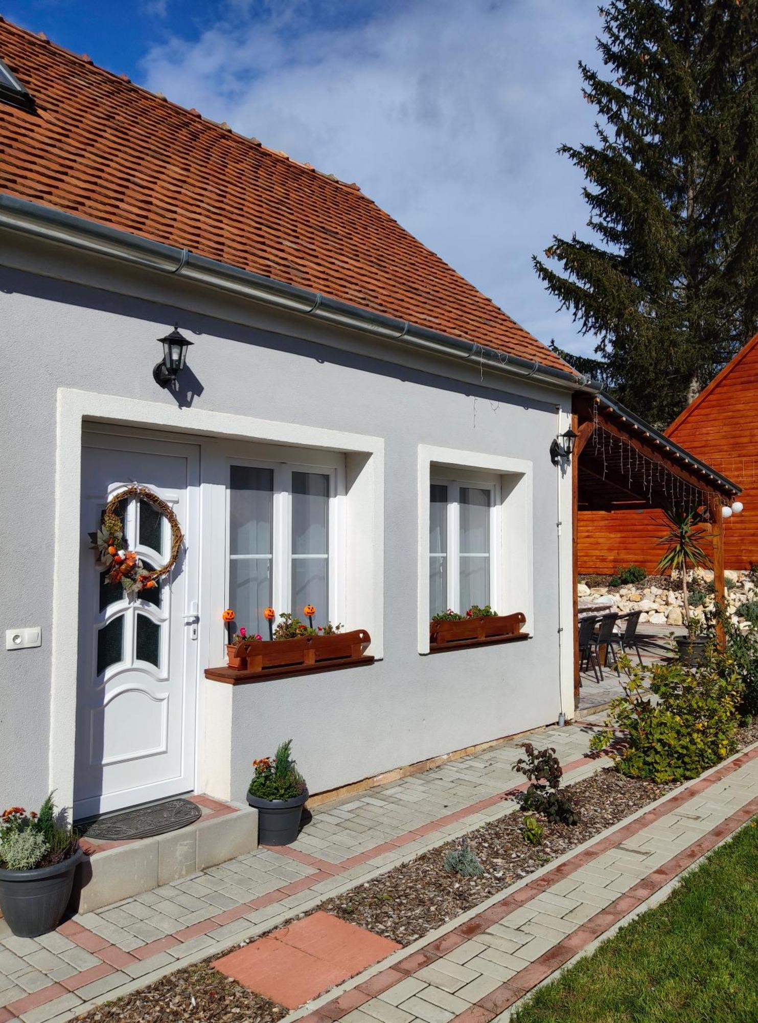 Borostyankut Wellness Home Баконьбель Экстерьер фото